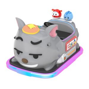 Children's Cartoon Paradise LED Aofei Square Car - Grey Wolf
