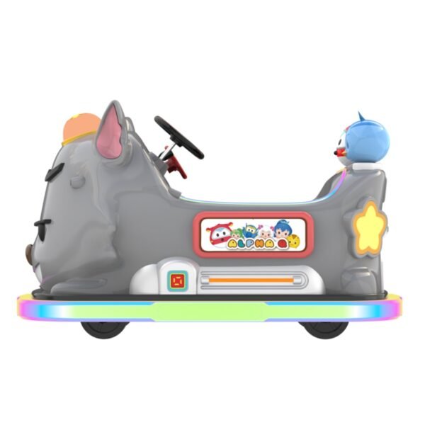 Children's Cartoon Paradise LED Aofei Square Car - Grey Wolf - Image 3