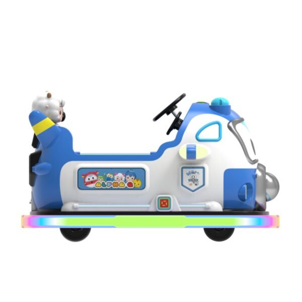 Children's Cartoon Paradise LED Square Car - Aofei Police Chief - Image 6