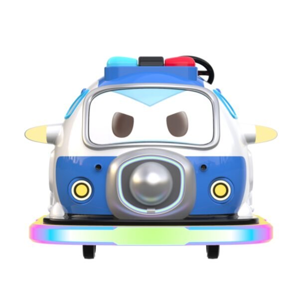Children's Cartoon Paradise LED Square Car - Aofei Police Chief - Image 3