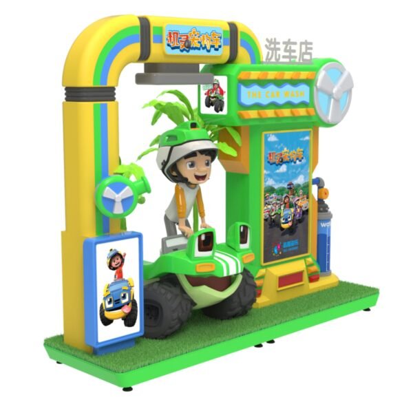 Fun Pet Driving School Training Ground - Bounce Car Wash Shop - Image 6