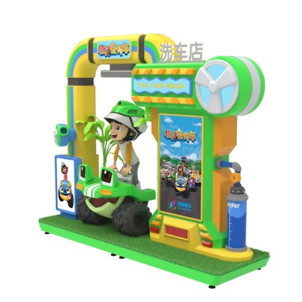 Fun Pet Driving School Training Ground - Bounce Car Wash Shop - Image 2