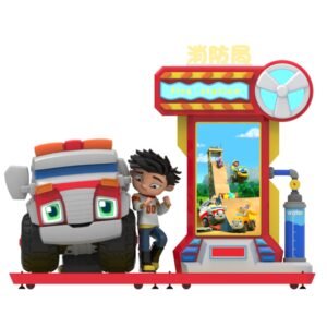 Fun Pet Driving School Training Ground - Fire Department
