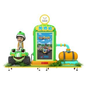 Fun Pet Driving School Training Ground - Gas Station