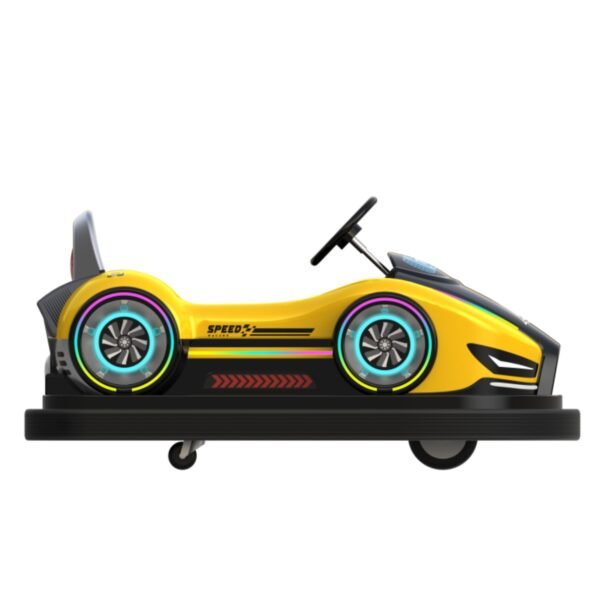 OEM yellow bumper car for children - Image 7