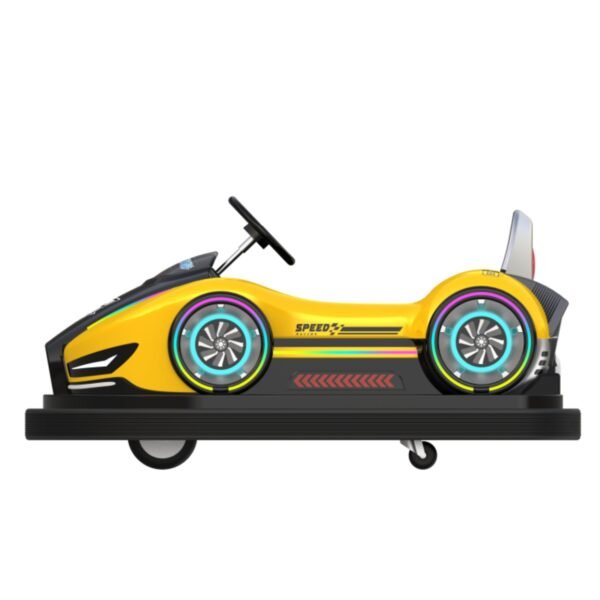 OEM yellow bumper car for children - Image 6