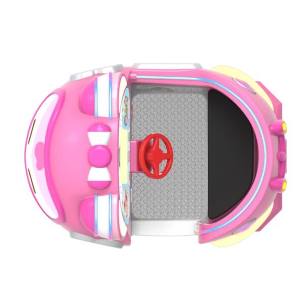 Pink cartoon rocking car for children - Xiao Ai - Image 6
