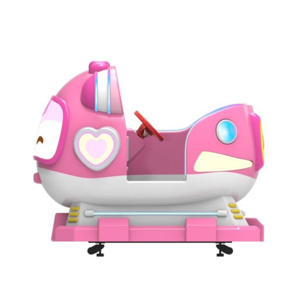Pink cartoon rocking car for children - Xiao Ai - Image 5