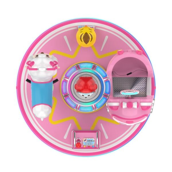 Pink mini carousel for kids - Image 2