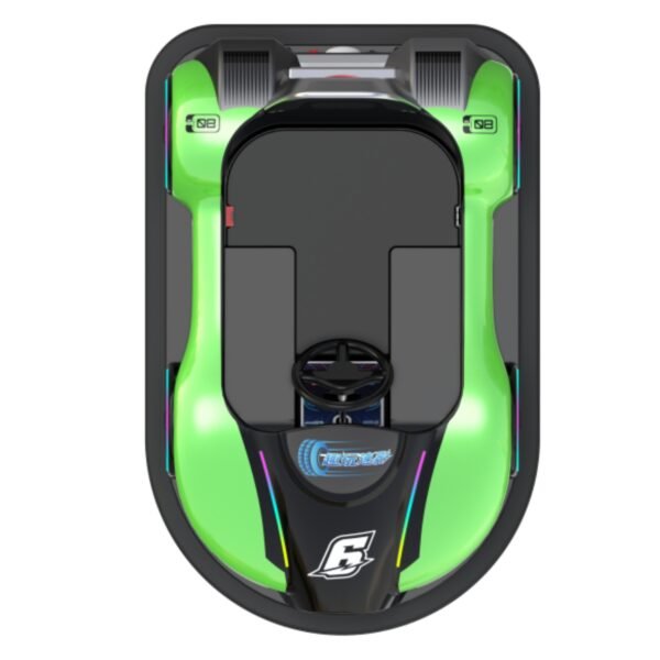 Popular children's green bumper cars - Image 5