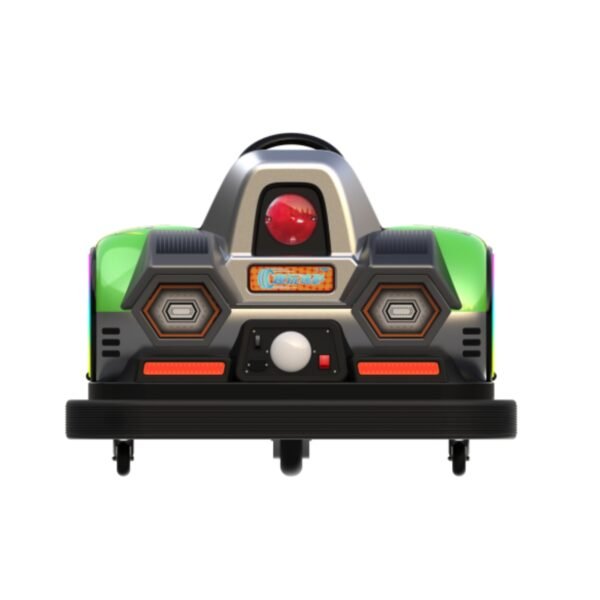 Popular children's green bumper cars - Image 2