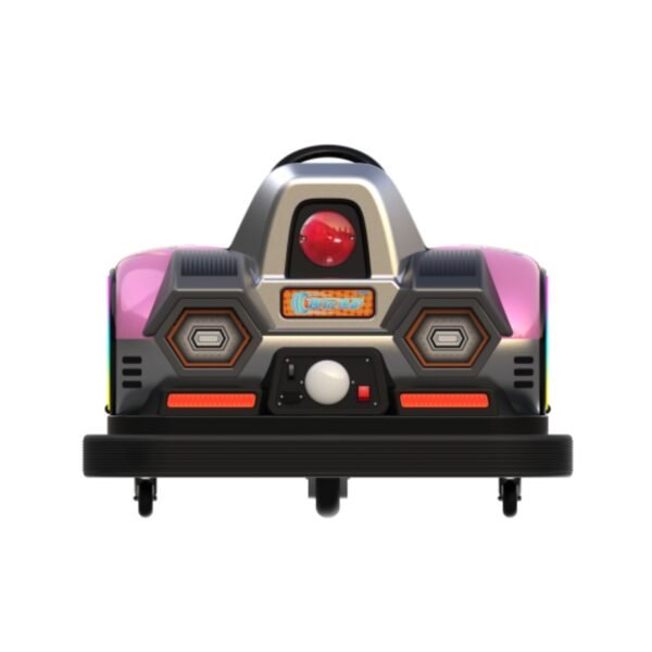 Purple children's cartoon bumper car - Image 2