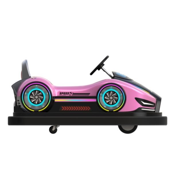 Purple children's cartoon bumper car - Image 6