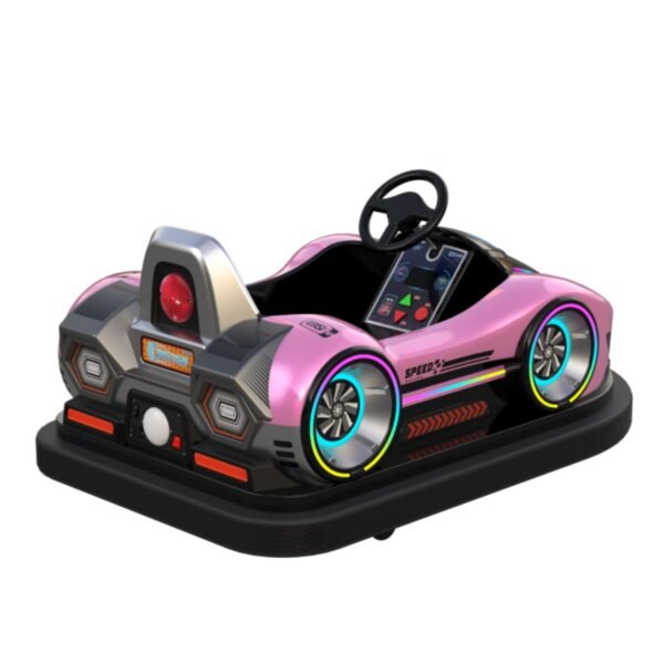 Purple children's cartoon bumper car - Image 3