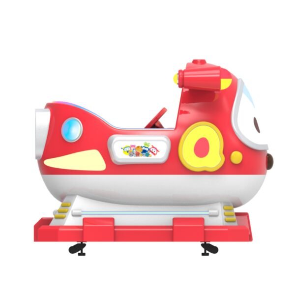 Red Cartoon Rocking Car - Le Di - Image 6