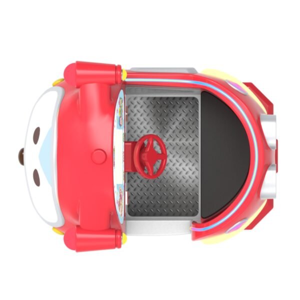 Red Cartoon Rocking Car - Le Di - Image 2
