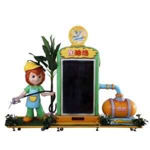 Will Interactive Automobile Cartoon Theme Town - Gas Station