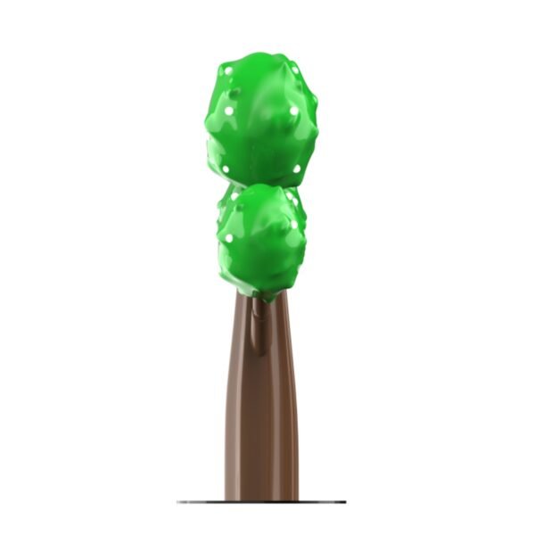 Will Interactive Car Cartoon Theme Town - Big Tree Ball Ornament - Image 3