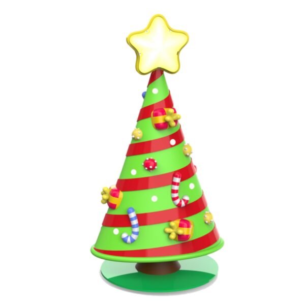 Will Interactive Car Cartoon Theme Town - Christmas Tree Ornament - Image 3