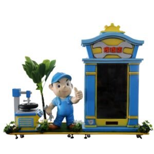 Will Interactive Car Cartoon Theme Town - Repair Shop