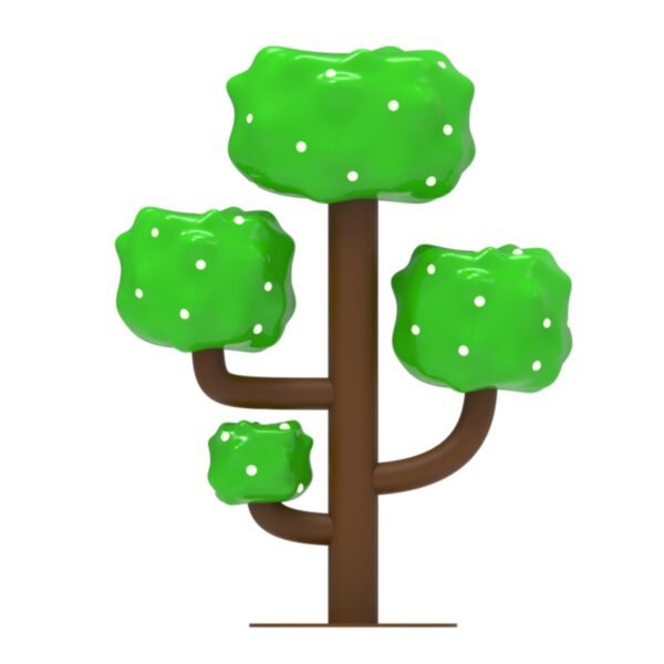 Will Interactive Car Cartoon Theme Town - Tree Ornament