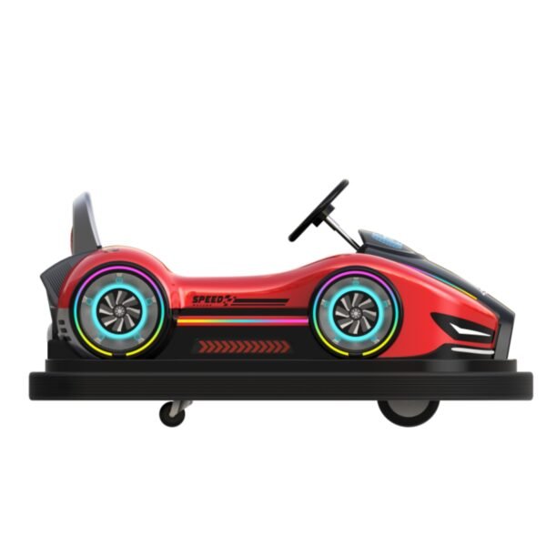 best red bumper car for children - Image 7