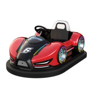 best red bumper car for children