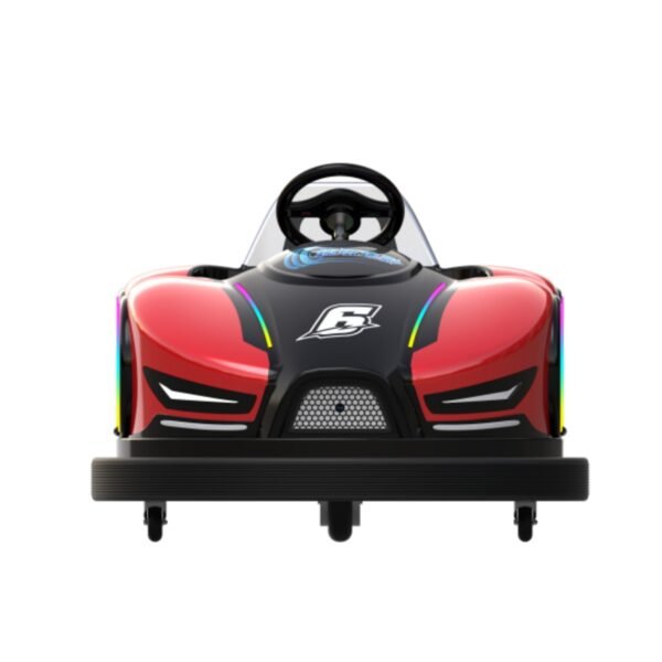 best red bumper car for children - Image 3