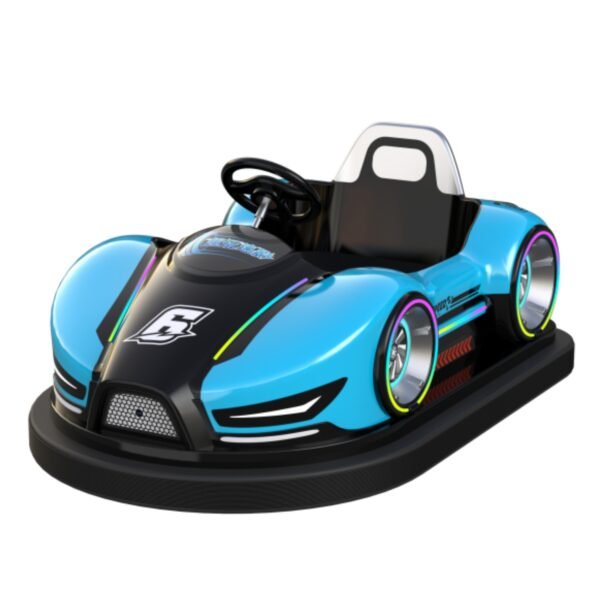 top blue bumper car for kids