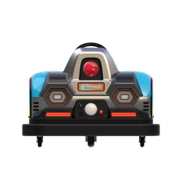 top blue bumper car for kids - Image 4