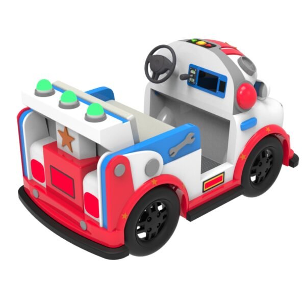 Cartoon functional theme square car for kids - engineering vehicle - Image 5