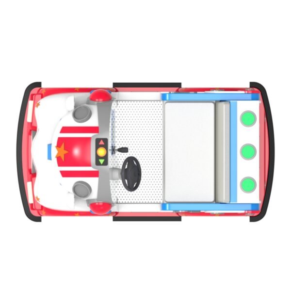 Cartoon functional theme square car for kids - engineering vehicle - Image 3