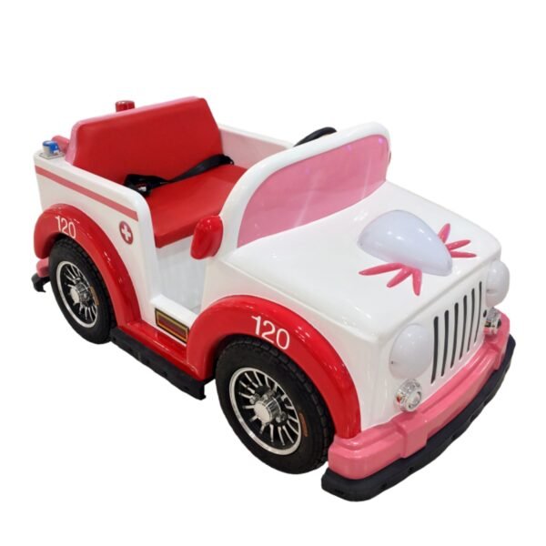 Cartoon pet cat theme square car for kids - pink - Image 2