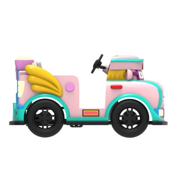 Cartoon-themed functional square car for kids - Ambulance - Image 6