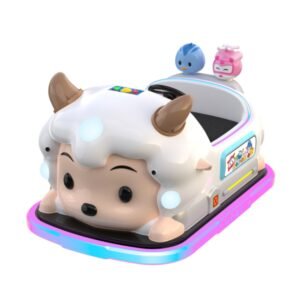 Children's cartoon park LED Aofei Square Car - Happy Lamb