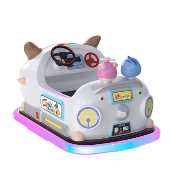 Children's cartoon park LED Aofei Square Car - Happy Lamb - Image 2