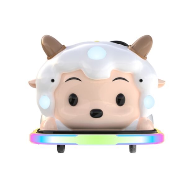 Children's cartoon park LED Aofei Square Car - Happy Lamb - Image 3