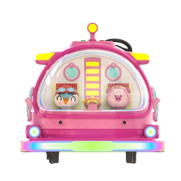Children’s LED ride-on car with submarine body and fiberglass design