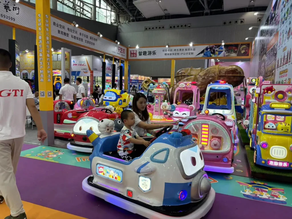 OEM ride-on toy car manufacturer, bumper cars with waterproof fiberglass body