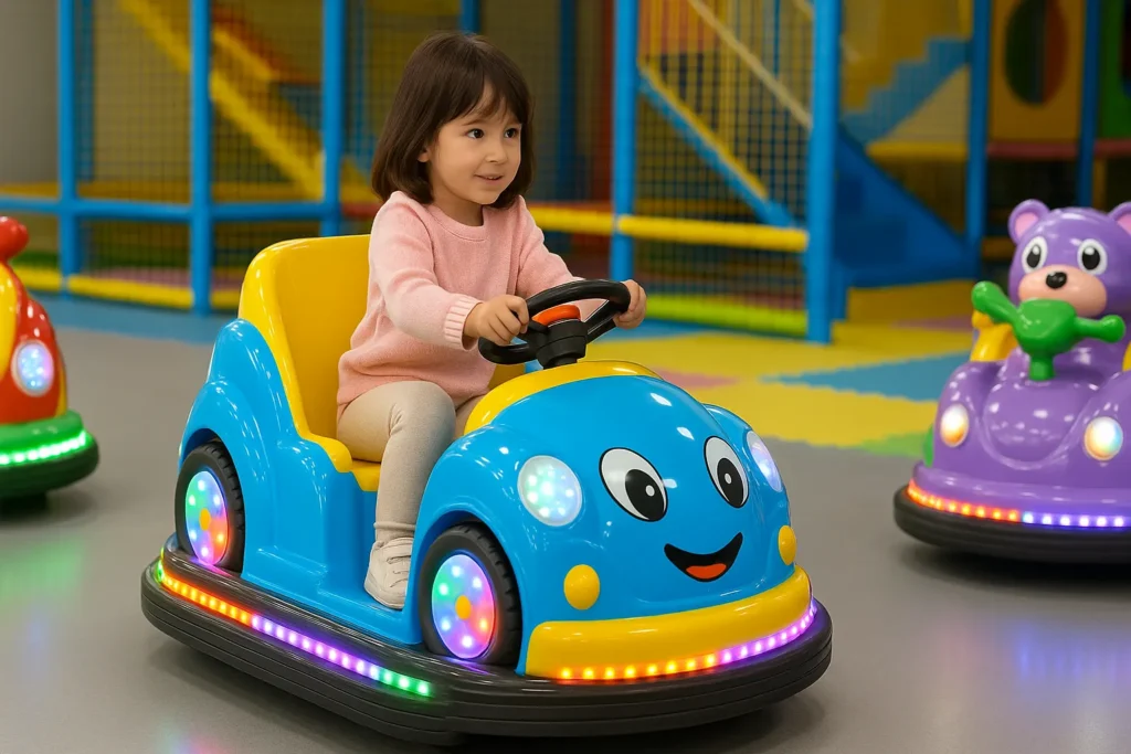 profit program for kids indoor house playground ride-on bumper cars
