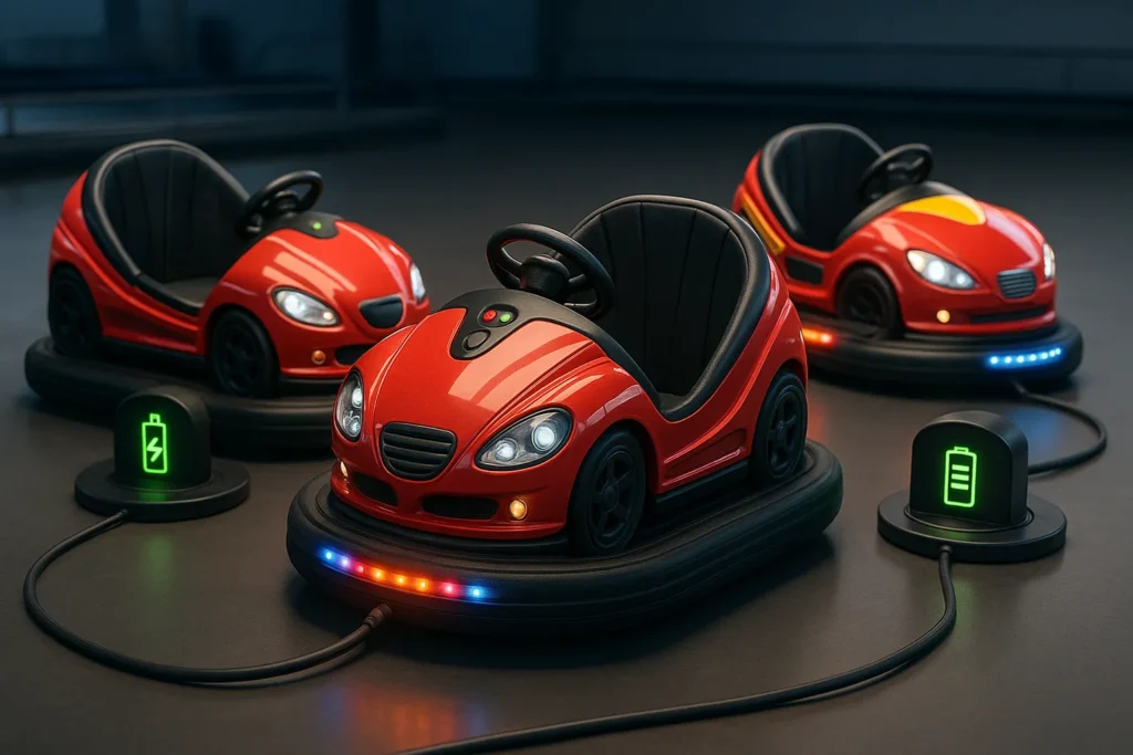 interactive battery-powered bumper cars price