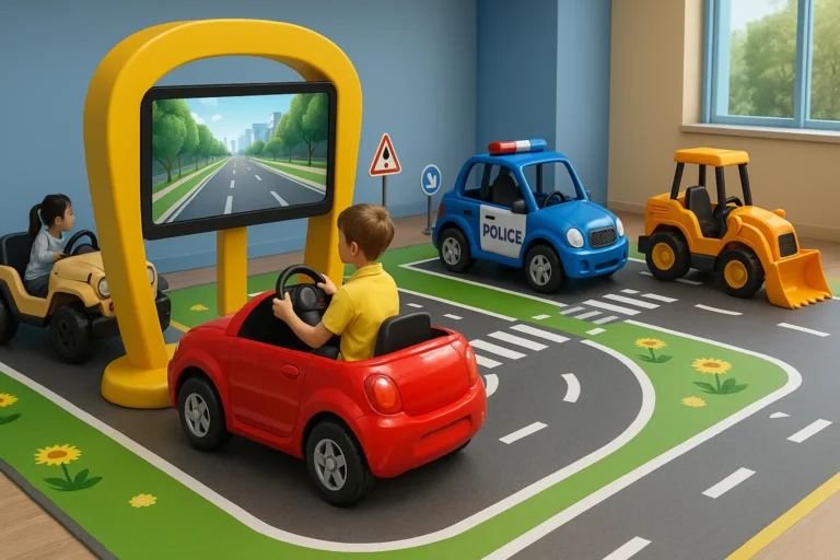 interactive driving playground game zone solution for kids