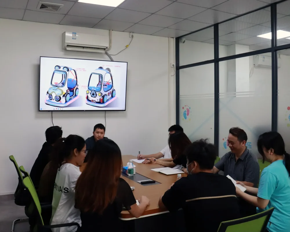 Interactive bumper car ride with sensor technology from China manufacturer